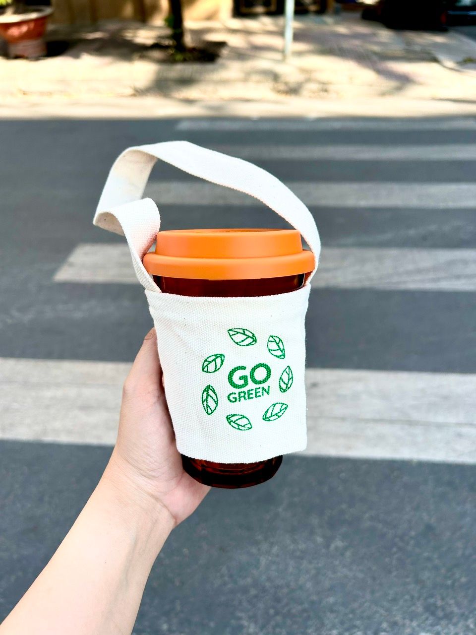 Combo ly take away Picardie vàng Amber 360ml