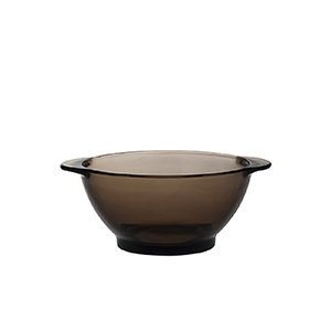 Bộ 4 Tô tay cầm Lys nâu khói Creole 13.5cm