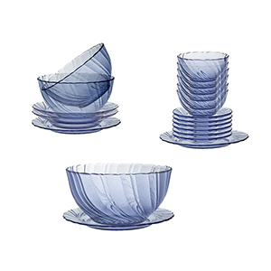 Bộ bàn ăn 20 món Beau Rivage xanh Marine