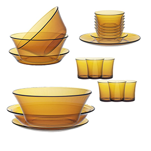 Bộ bàn ăn 20 món Lys vàng Amber